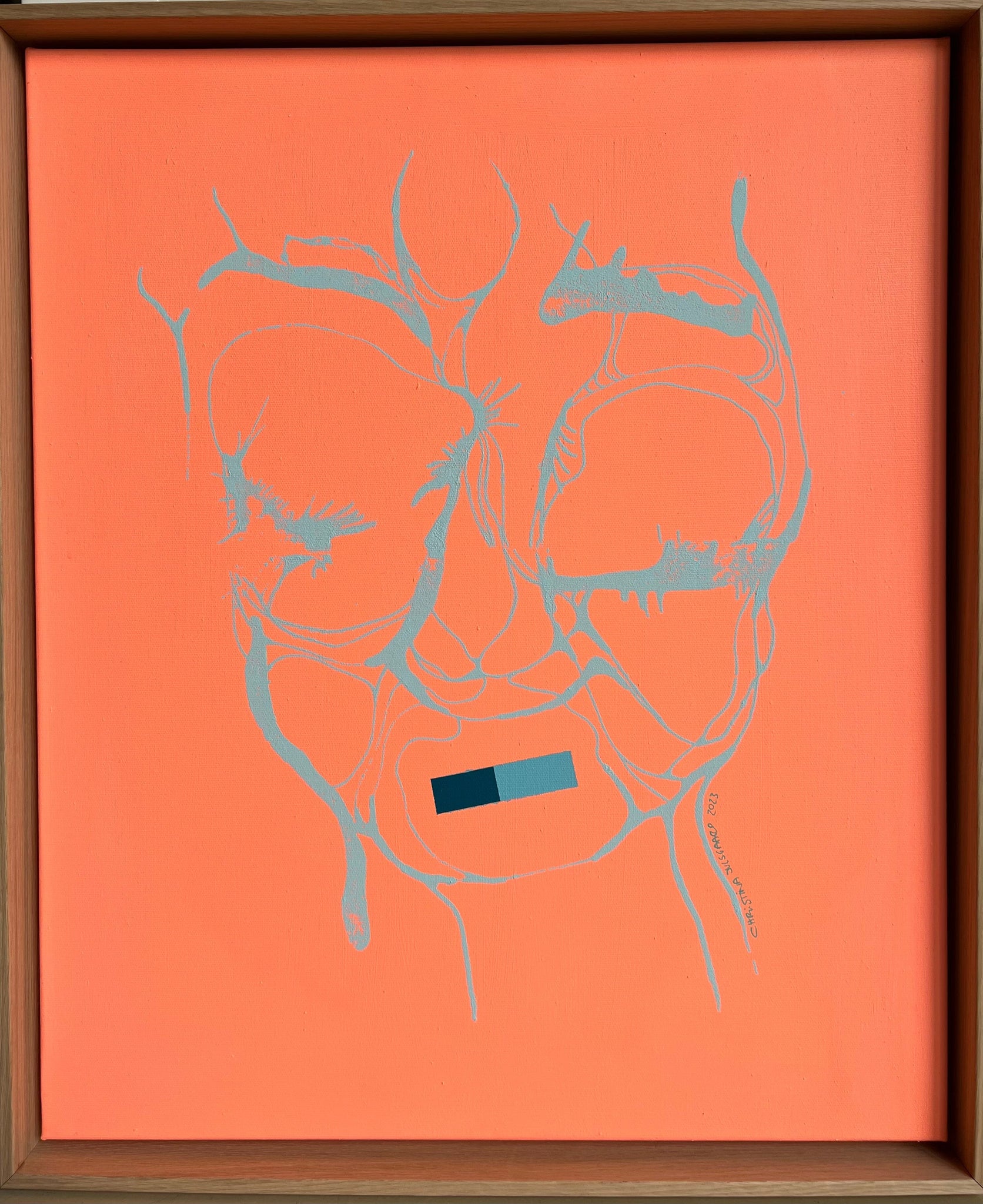 THE MASK 4 60x50 cm